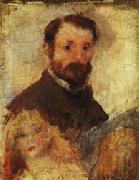 Auguste renoir Self-Portrait oil on canvas
